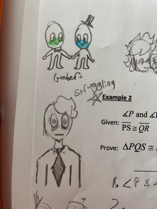 Some Of My Recent School Doodles