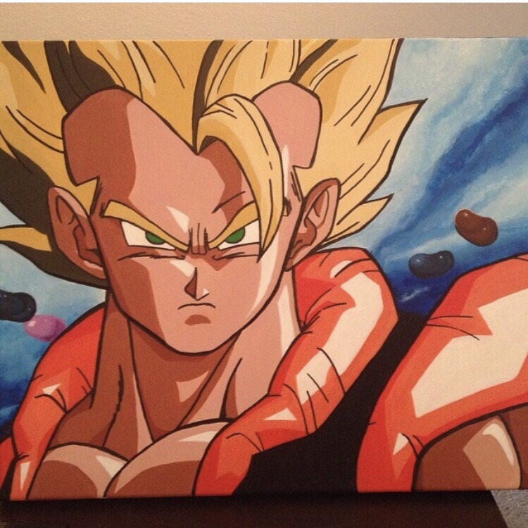 sheekyart:  Hi I like to paint dbz