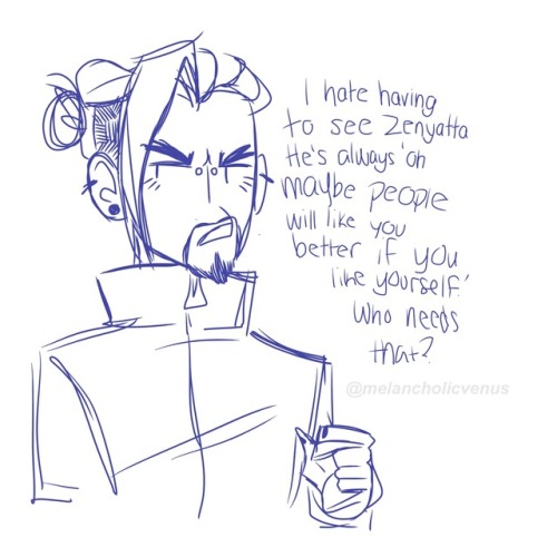 melancholicvenus:all i want is hanzo and genji to at least mutually tolerate each other they deserve