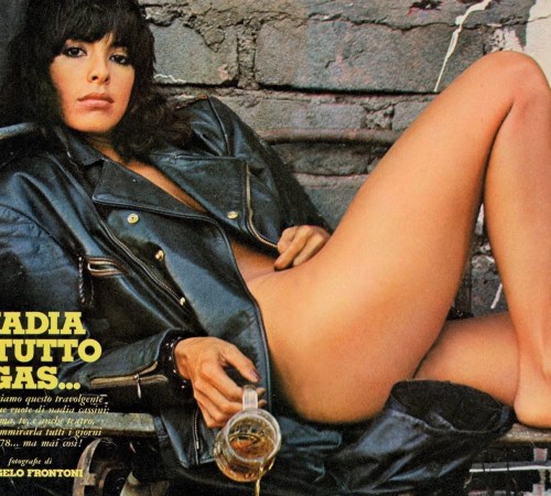 Nadia Cassini by Angelo Frontoni for Playboy magazine, 1977