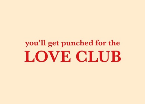 for the love club,