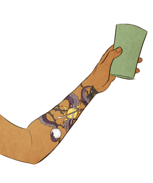 tinybro: a random soulmate au idea i had, where a person has a mark/tattoo on their arm to represent
