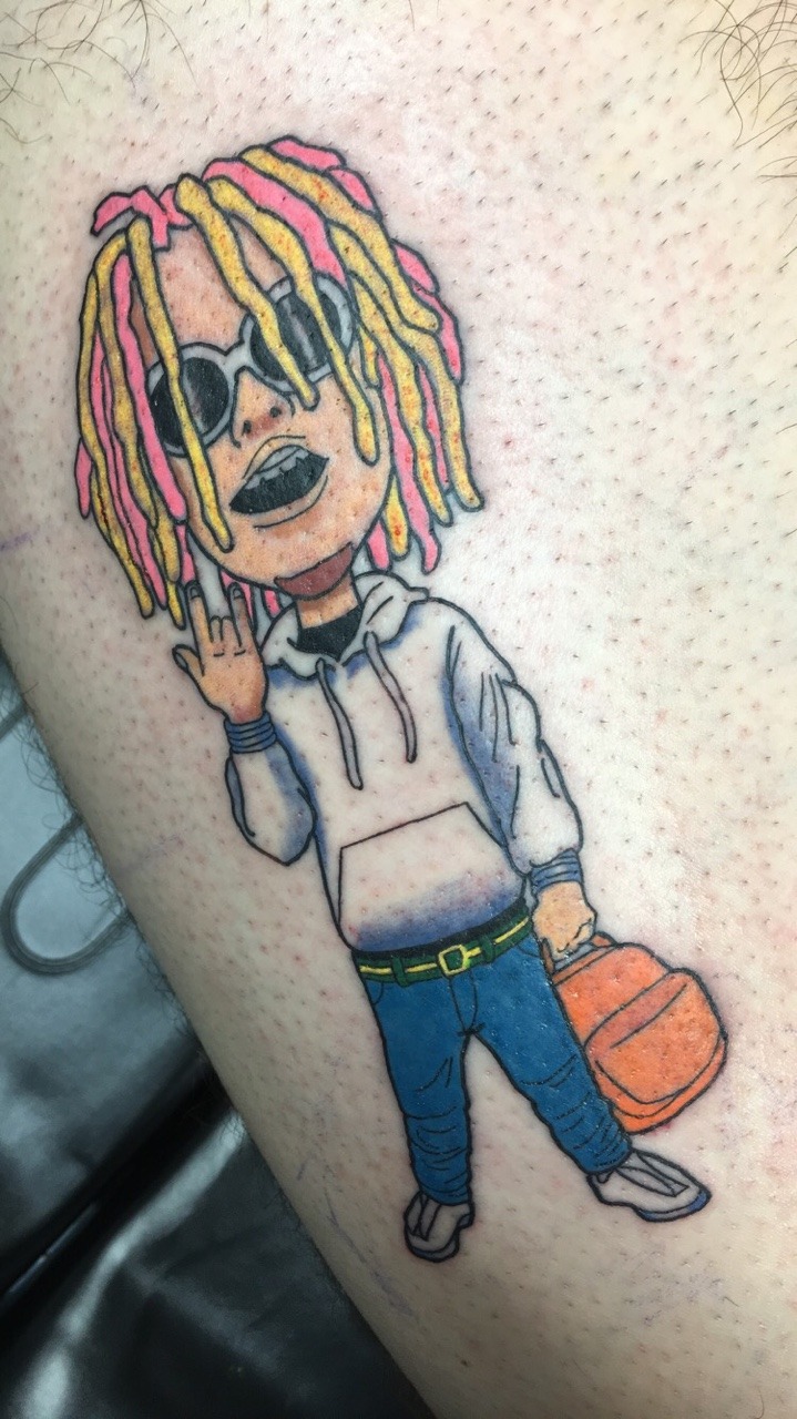 Lil Pump  Rapper Claims He Had A Threesome Daily For An Entire Month Gets  Powerpuff Girls Inspired Tattoo To Commemorate His Sexual Escapade