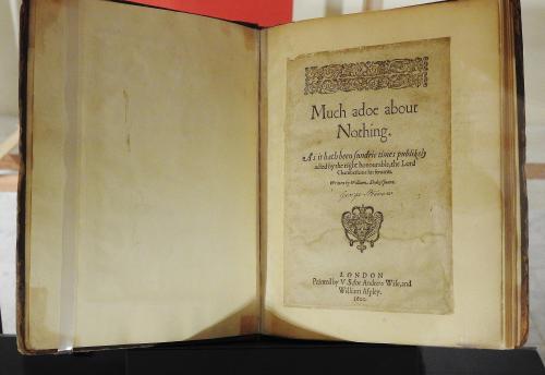 Much adoe about Nothing, First edition- London 1600 [4226x2907]