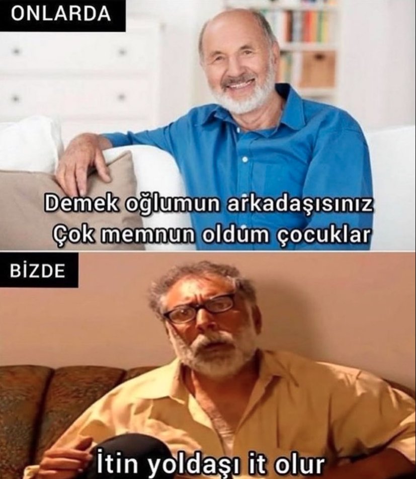 ONLARDA Demek oğlumun...