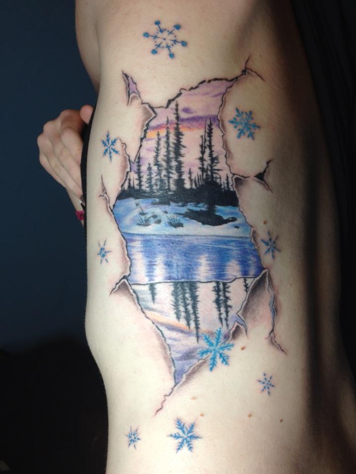 fuckyeahtattoos:  Tattoo by Elliot Masker at ColorTech Tattoo in Binghamton, NY