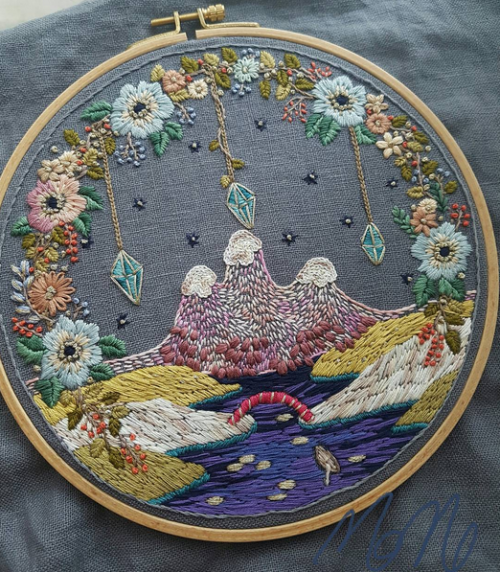 lustik:Embroidery Art - Eun-jeong Lee. adult photos