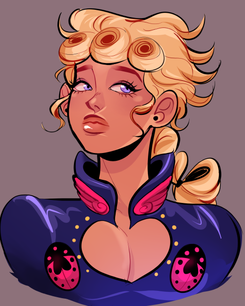 tenkko:  i have a headcanon that giorno has big brows like his dads but tweezes and waxes them away R.I.P. 