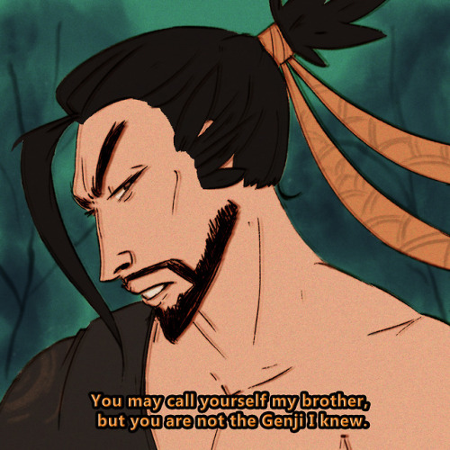 Hanzo, such a dramatic 80´s anime man