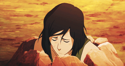 heartcoma:  can we talk about the fact that if opal and jinora had not interfered, kuvira would have beheaded korra??  what is up with Korra? why does it seem like she’s constantly losing. 