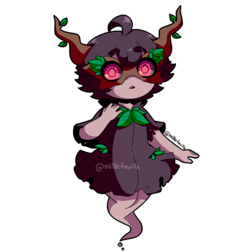 milliefeuille:Phantump gijinka based on my own from the game /o/ His name is Hansel and he is a good