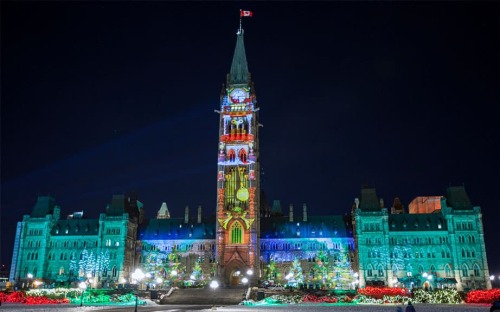 Christmas in Ottawa, Canada