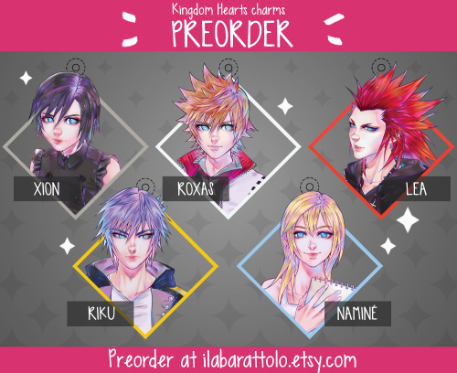 PREORDERS for my second acrylic charms order ARE OPEN! If you’re interested visit this link >>