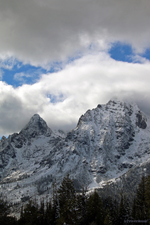 For the Mountaineers: Teton Range, Grand Teton National Park, Wyomingby riverwindphotography, Octobe