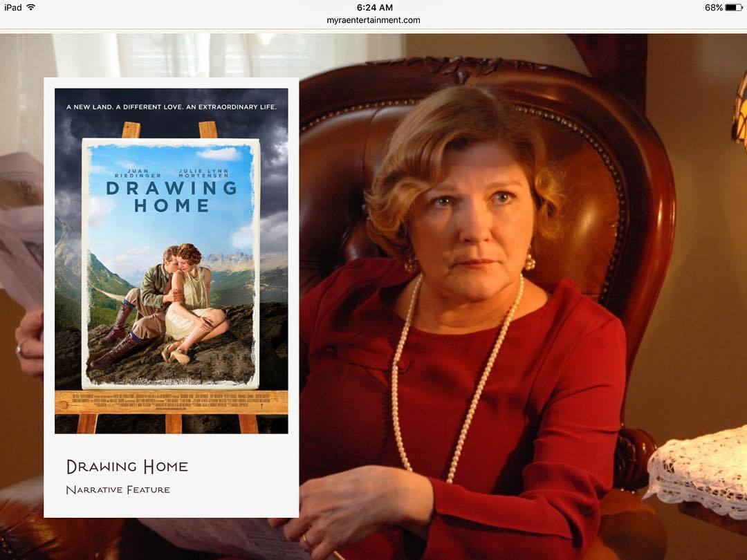 Theatrical release in December! NYC and LA, for starters. More details to come. #katemulgrew #drawinghome