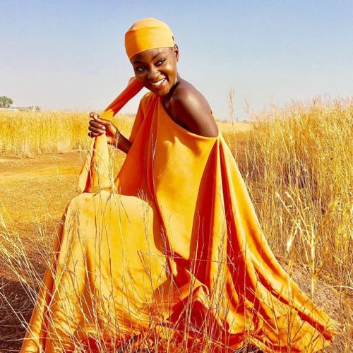 dachocolatethunder:Ghanaian model hamamat montia location northern ghana Tamale via ig hamamatafrica