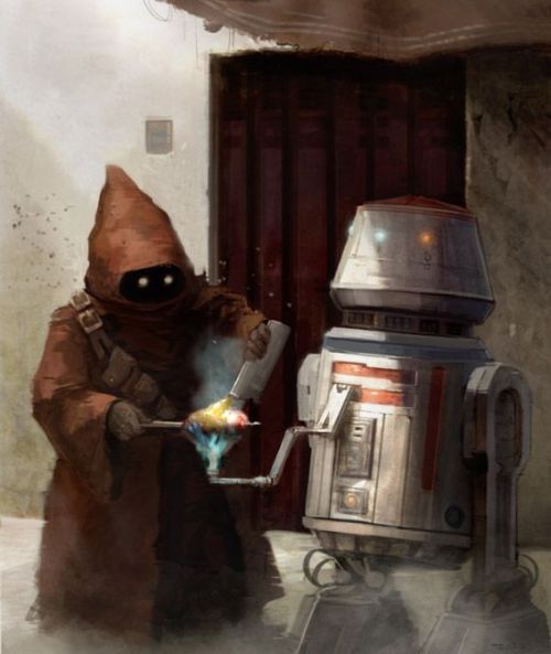 margaretems:  Jawa and Droid BBQ by PaulTobin porn pictures