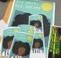 fyblackwomenart:  “Big Hair. Big Dreams”