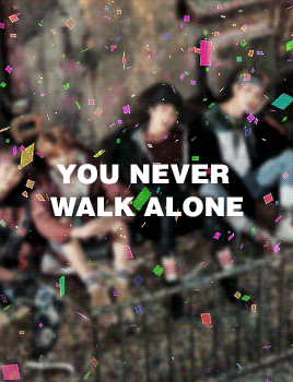 🔹 YOU Never WALK Alone.