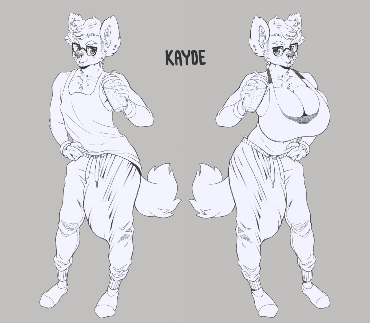 ghosts-go-boo: Commission I owed @phoxrot of his character, Kayde. He got the tittboy