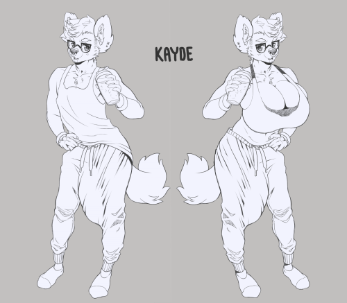 ghosts-go-boo: Commission I owed @phoxrot of his character, Kayde. He got the tittboy treatment.