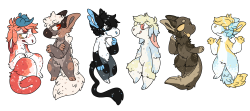 elidraws:  all of stamperss and ootaniyuri s kragocsclick for namesand a bonus krag that belongs to @ggrowled