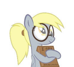 paperderp:  Derpy Nerd by Shyview  Eeee~ &lt;333