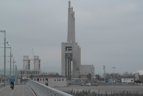 Chimneys of Besos, Barcelona