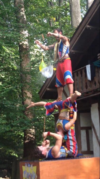 a-study-in-timey-wimey:  Barely Balanced at the Maryland Renaissance Festival