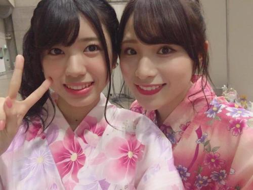 #大西桃香 #左伴彩佳 #AKB48 #team8#momoka_onishi #ayaka_hidaritomo