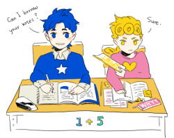 johnny-little-star:  schoolchildren!jojos