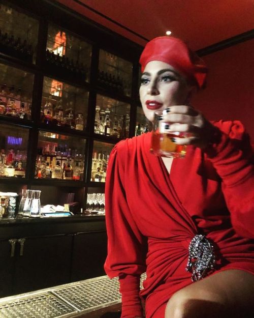gaga-chronicles: June 10, 2019 - Lady Gaga at the Nomad Bar in Las Vegas after her Park Theater show