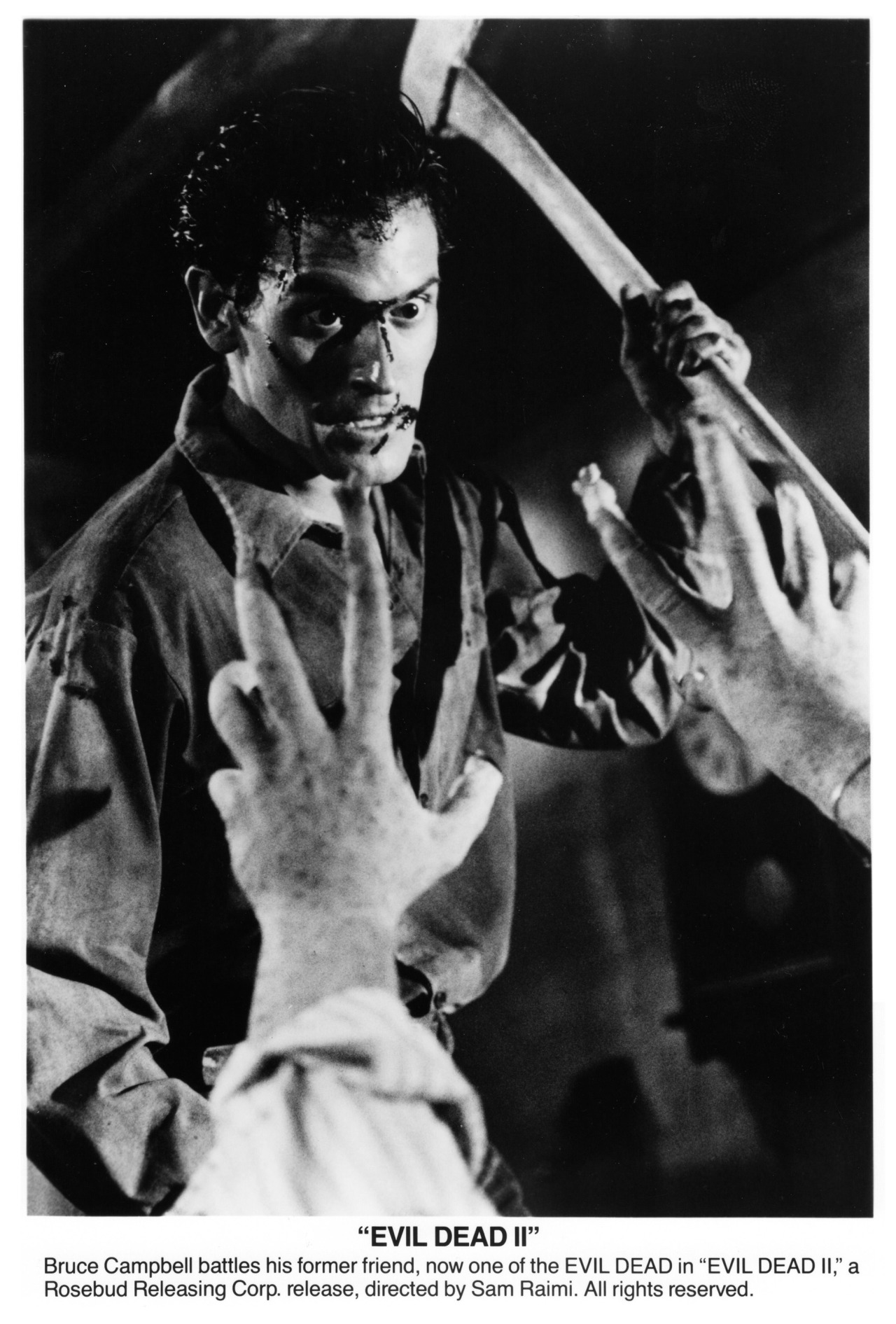 trash-fuckyou:  EVIL DEAD 2 lobby card 