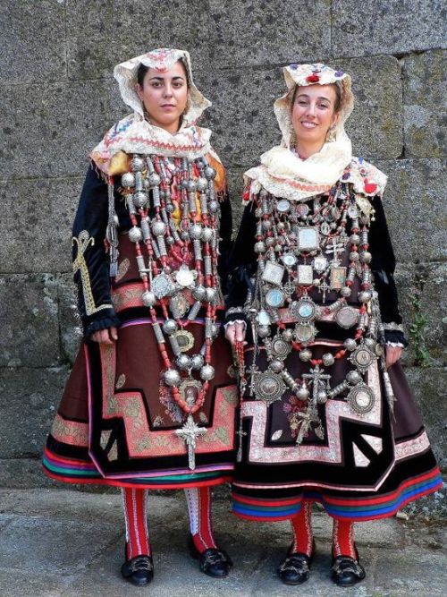 Popular festival and wedding dress from Alberca, Salamanca, Spain