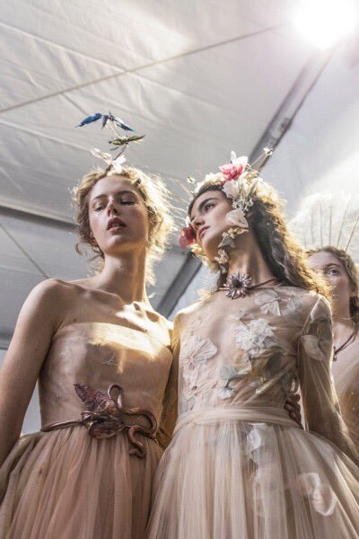 frackowivk:  backstage @ Dior S/S17 Couture