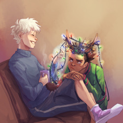 hxhsecretsanta:    To: SweetlifekilluaFrom: masthyaMessage: One happy kirugon with fries to go!  