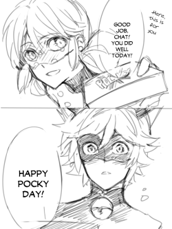 shizzzou:  Happy Pocky day everyone!