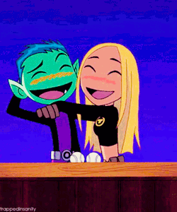 Trappedinsanity:  “Beast Boy, You’re My Definition Of Fun!” 