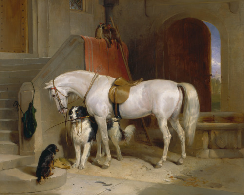 Favourites, the Property of H.R.H. Prince George of Cambridge, Sir Edwin Henry Landseer, 1834-35