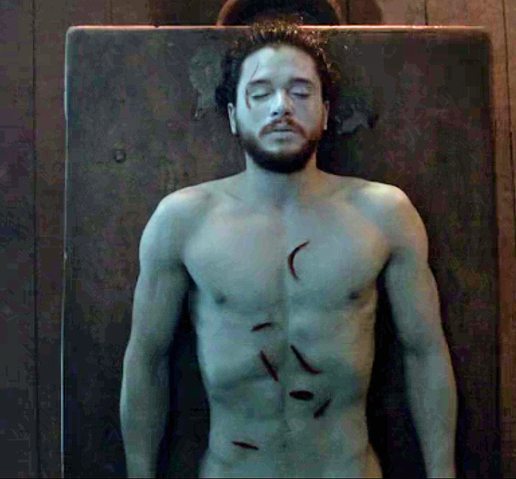 Kit Harrington’s bulge.