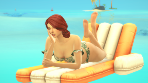 alarelsims: Robin Rowe enjoying her summer / cc creds below the cut. my entry for @ugubugus4cc&rsquo