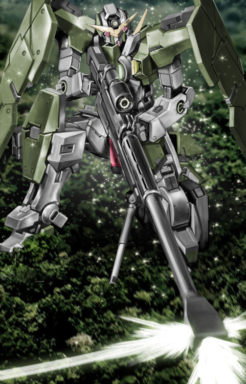 absolutelyapsalus: Gundam of the Day! Targeted and Firing! GN-002 GUNDAM DYNAMES by jgsc055 