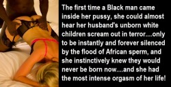 wm-elimination: #white male elimination  #white racial reprogramming  #Black superiority #Africanization of whites  #white male extinction  #Black Only #Black Owned  #white male eunuchs  #interracial cuckolding   #interracial pregnancy  #no more