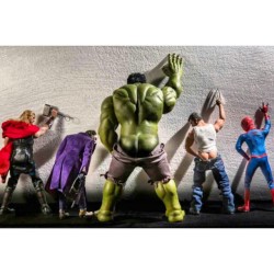 #Damn 👊😜👍👊😜👍  #Hulk Taking A Leak #Wolverine #Spidey #Thor #Joker