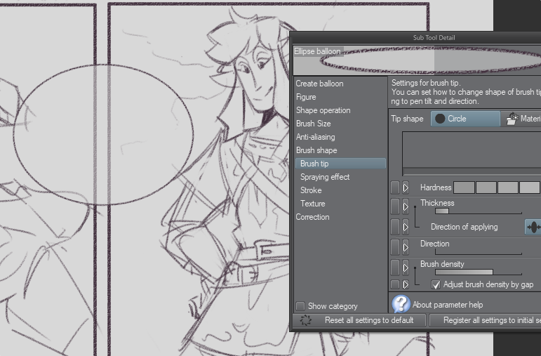 helpfulharrie:  so the balloon tool in csp lets u create speech bubbles v easily.