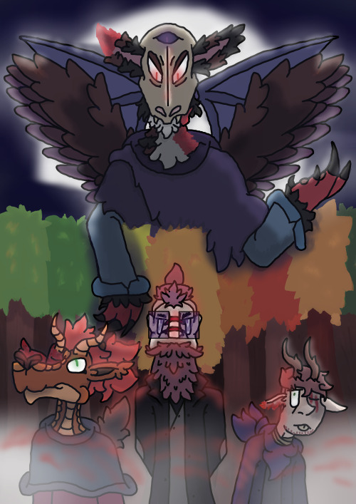 On The Night Of The Full Moon, A Strange Magic Gathers And Changes The Playing Board.
