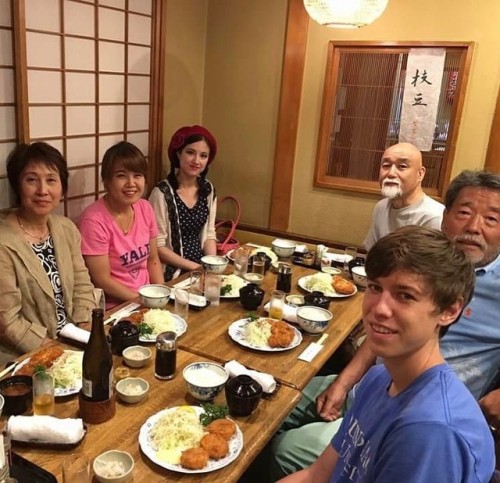 peppermint-moon: Tonkatsu dinner in Asakusa