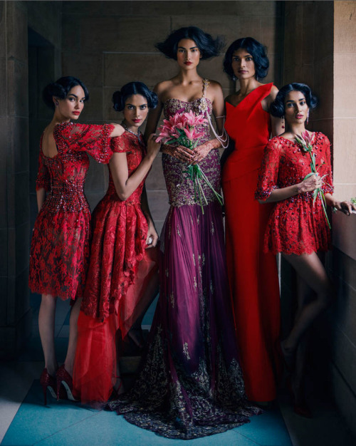 fuckyeahsiempre:   The November issue of Vogue India spotlights wedding style in this marvelous shoot photographed by Signe Vilstrup   Incredibly flawless.