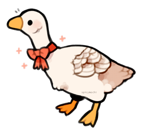 The Goose From Untitled Goose Game by kerobyx on DeviantArt