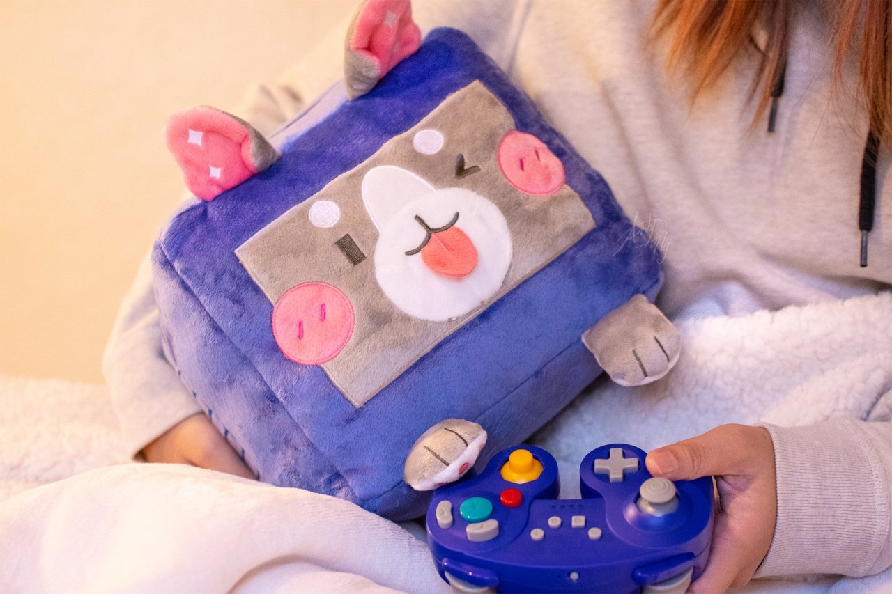 Puppy Gamecube Plush made by RoseGoldJelly